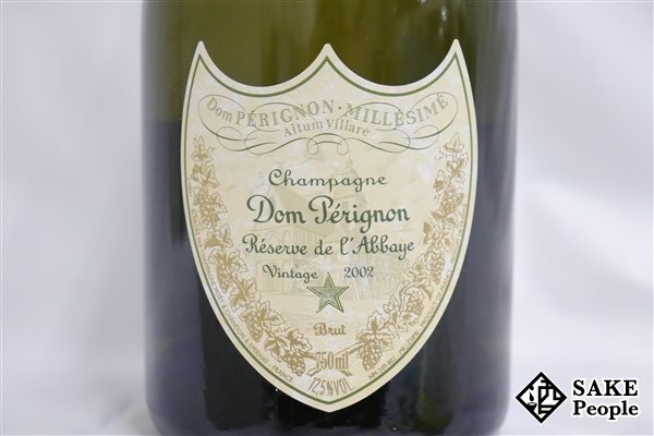 □1円～ ドン・ペリニヨン レゼルヴ・ド・ラベイ 2002 750ml 12.5％ シャンパンの画像2