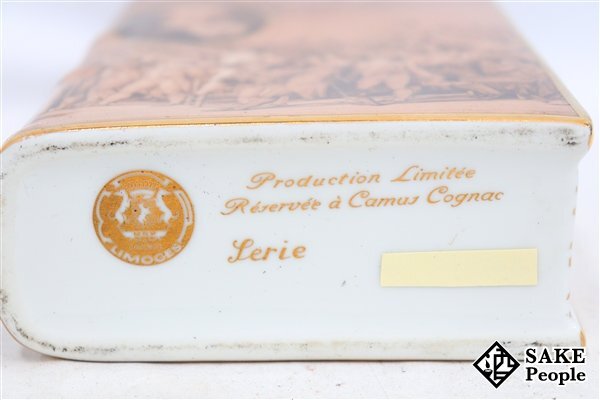 ◆1円～ カミュ ナポレオン ブック型 フランス革命 1789-1989 陶器 700ml ※度数記載なし コニャックの画像6