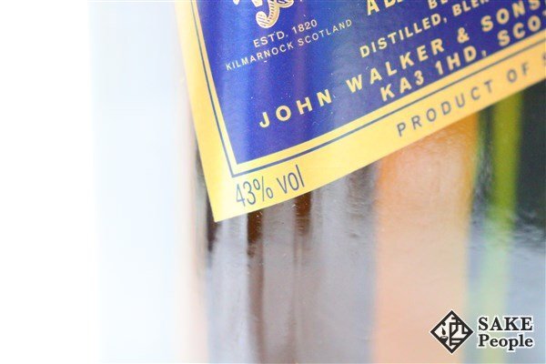 ◇1円～ ジョニーウォーカー ブルーラベル 1000ml 43％ 箱 冊子 スコッチの画像5