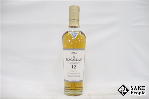 ◇1円～ マッカラン 12年 トリプルカスク 350ml 40％スコッチの画像1