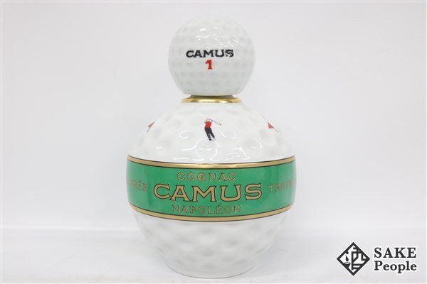 ◆注目! カミュ ゴルフボール 陶器 700ml 度数記載なし コニャックの画像1