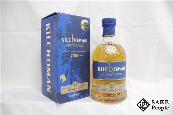 ◇注目! キルホーマン 2006 ヴィンテージリリース 700ml 46％ 箱付き スコッチの画像1