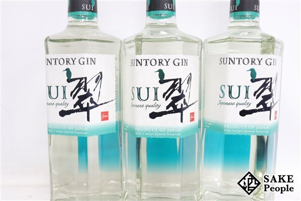 *1 jpy ~ Gin 6 pcs set Suntory .700ml/gi ruby Gin 700ml