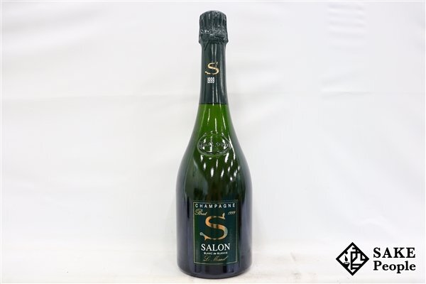 □1円～ サロン ブラン・ド・ブラン ル・メニル ブリュット 1999 750ml 12% シャンパン_画像1