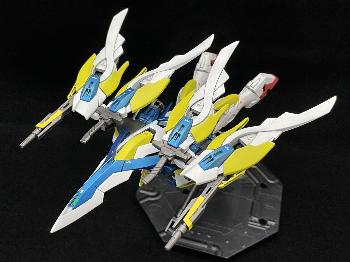 【ガンプラ】 HGBF 1/144 ウイングガンダムゼロ炎 【塗装済完成品】の画像9