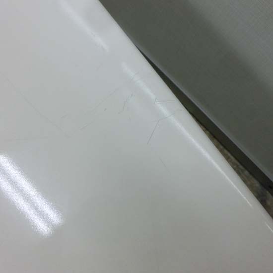 カリモク センターテーブル ホワイト 幅約120cm ガラス棚板 karimoku ローテーブル TA4070HH 札幌市 西区_画像8