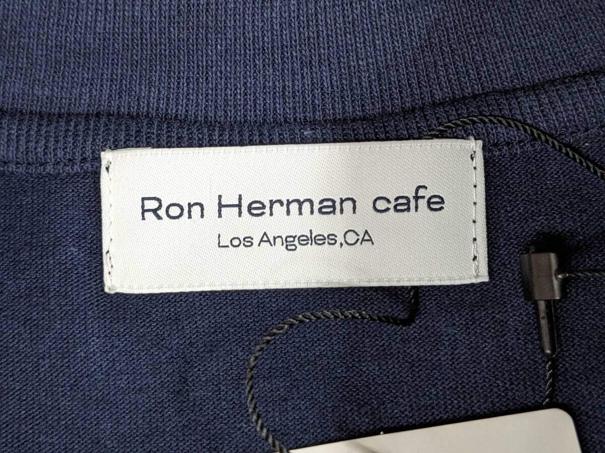Ron Herman/ロンハーマン/Whole Lotta Love Print Tee/胸ロゴTシャツ/ネイビー/SIZE L/ゆったりシルエット/新品タグ付きの画像8