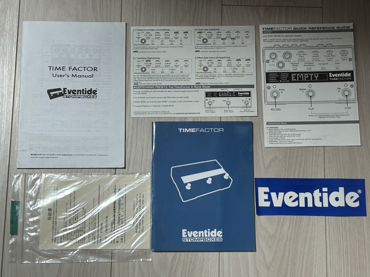 Eventide TIMEFACTOR ディレイ タイムファクター イーブンタイド の画像3