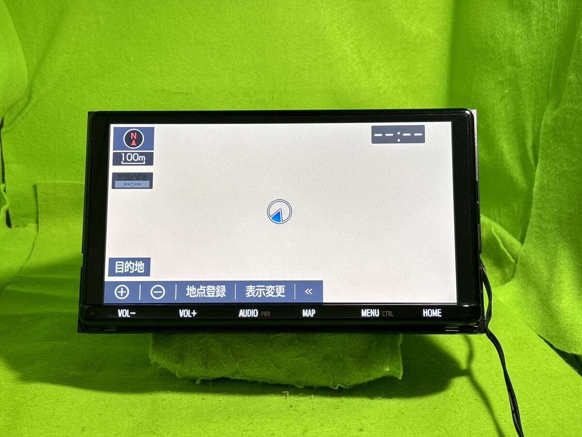 美品 NSZT-Y68T 地図更新2023年1月 新品配線付 セキュリティロック解除済 トヨタ純正９インチナビ 動作品保証付 取扱書あり SP371の画像5