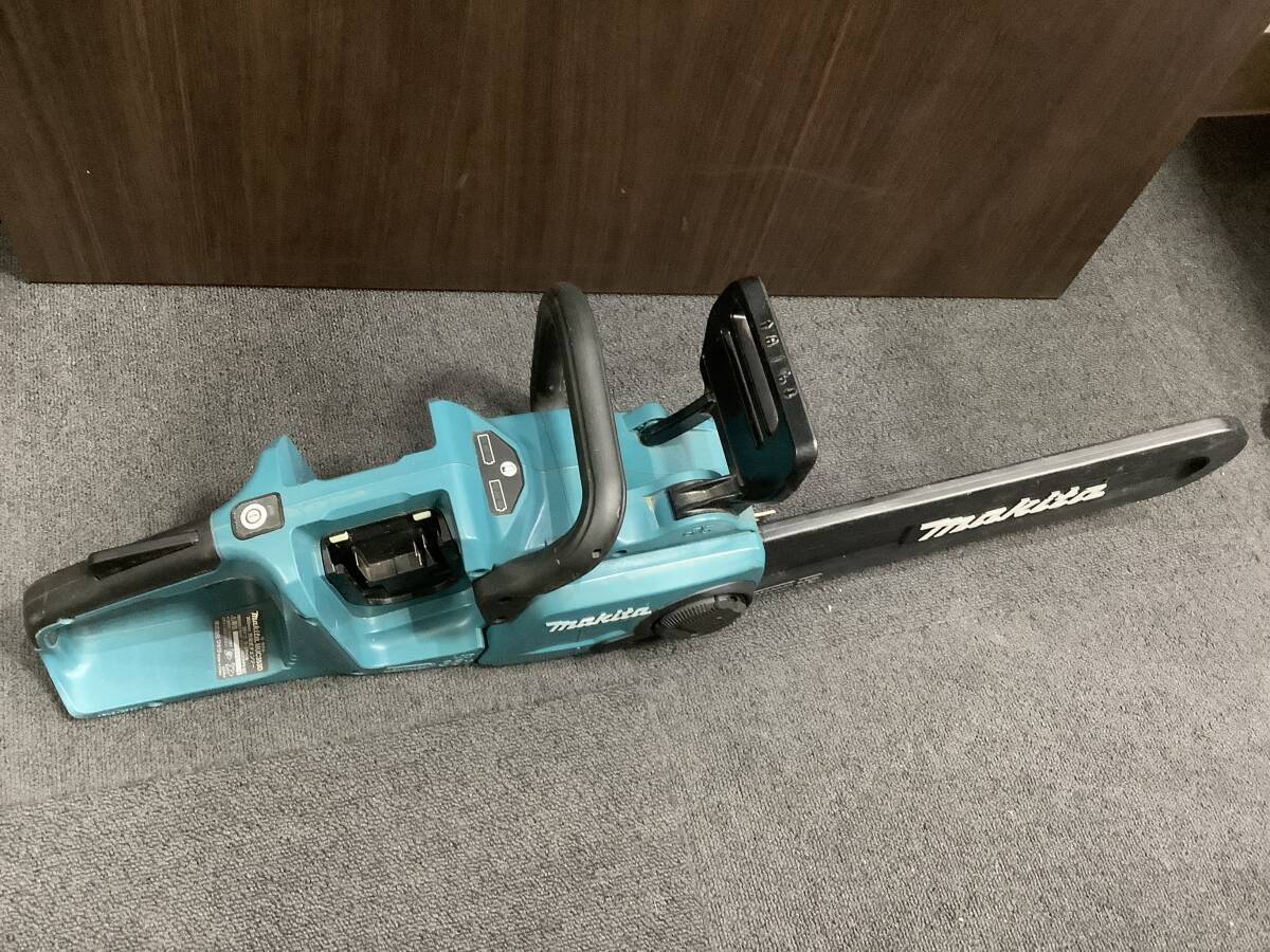 1638◆makita マキタ 36V(18V+18V) 350mm 充電式チェンソー MUC353D 本体のみ 動作確認済み（バッテリーは付属ではありません）の画像7