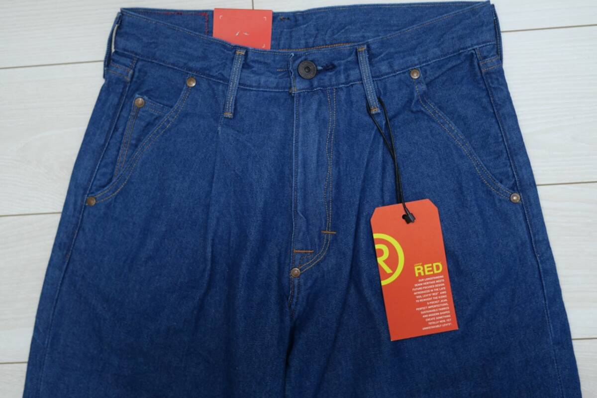 新品リーバイスA2696-0001 W28 Levi's Red LR ルーズテーパートラウザー PINE GULCH CREEKS インディゴ・ミッドブルー Red Collectionの画像2