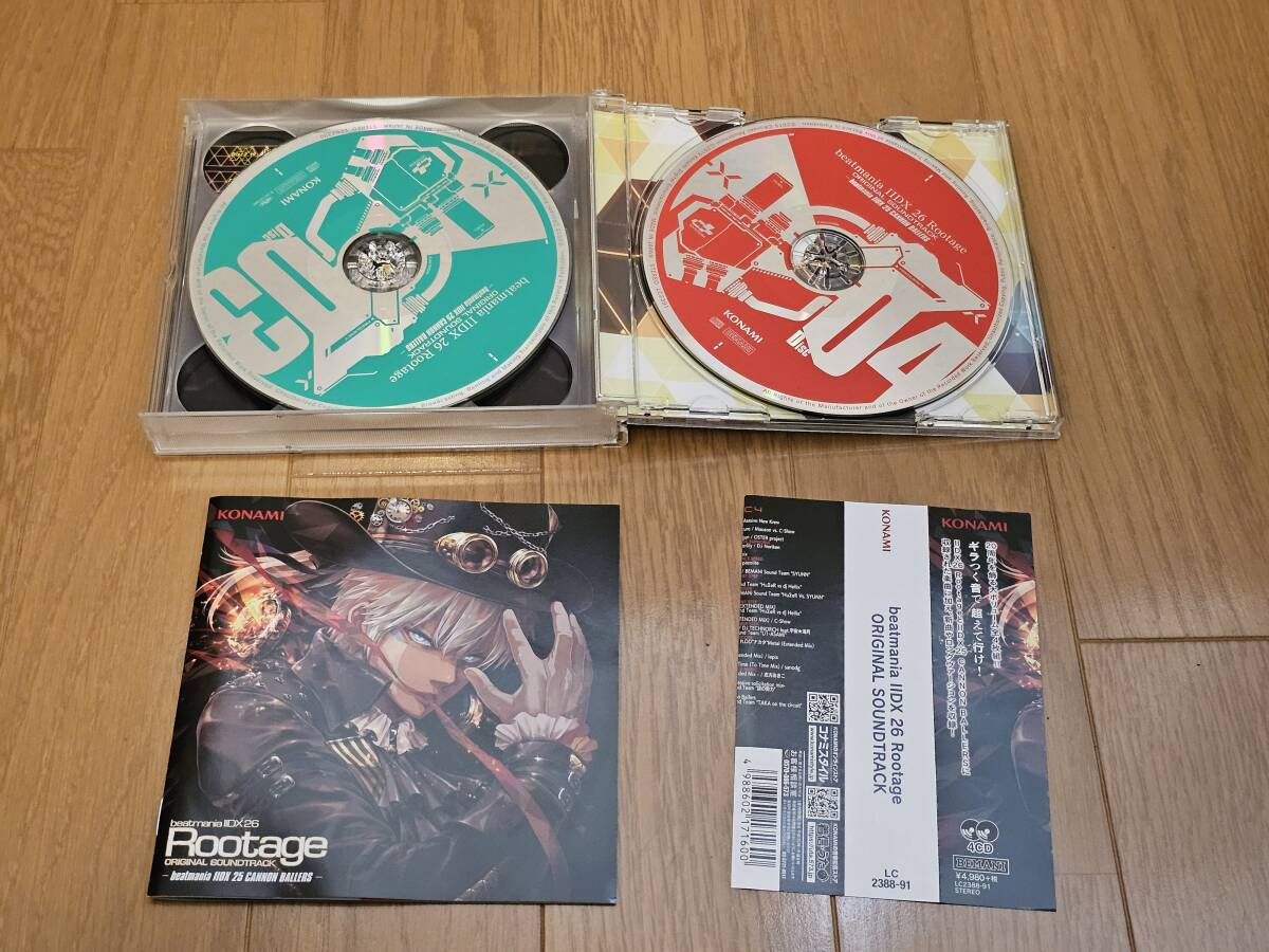 beatmania IIDX サウンドトラック 26 28 29 Rootage BISTROVER CastHour ビートマニア 【送料無料】の画像2