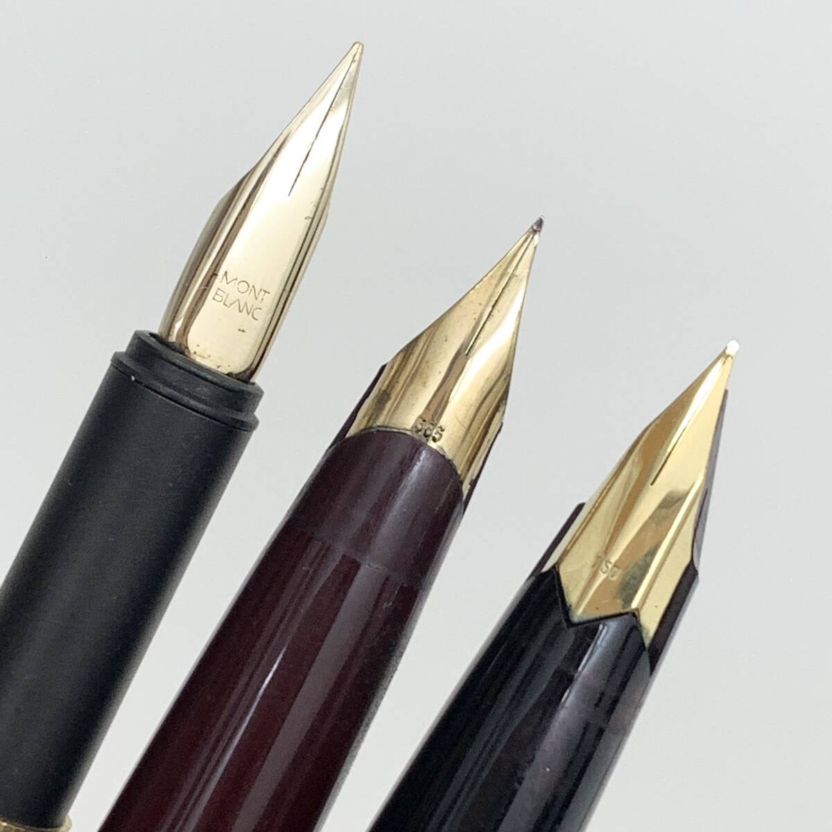 1円~! 万年筆 ボールペン まとめ 14本 309.1g 山 Mont Blanc PARKER PILOT Sailor プラチナ モンブラン パーカー パイロット セーラー 320の画像3