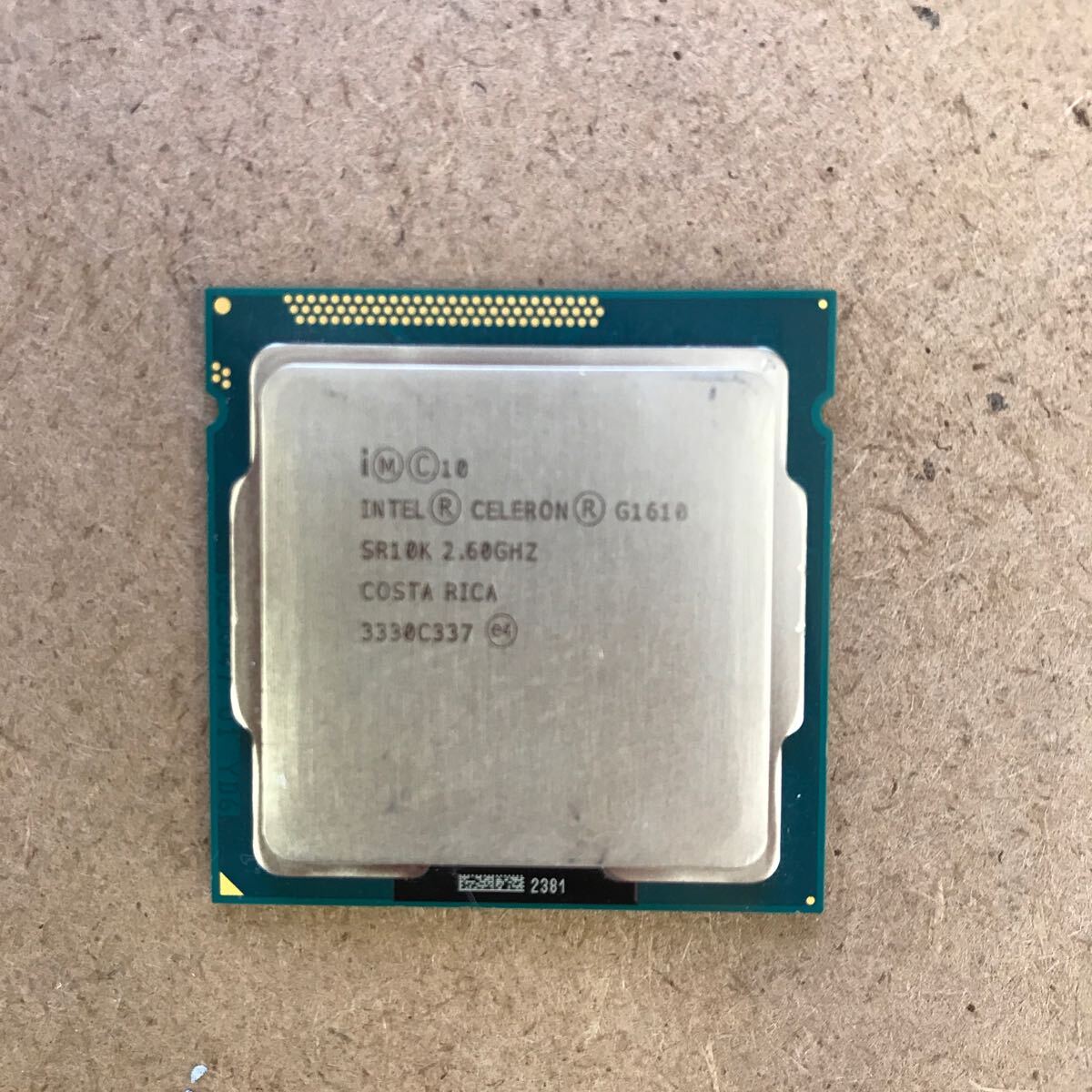 [ used ]CPU INTEL CELERON G1610 20240415