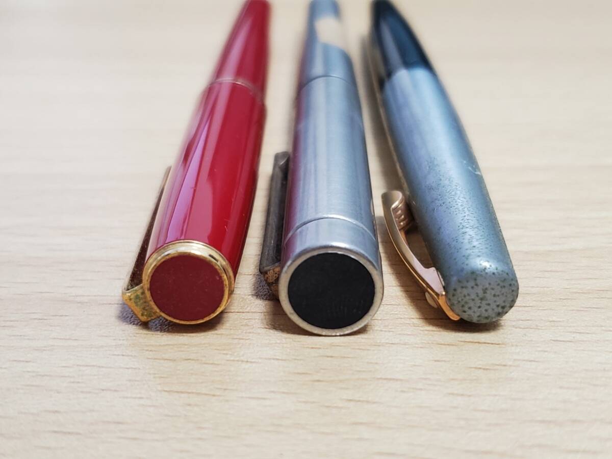 PILOT パイロット 14k-585/SHEAFFER シェーファー 14K AUST 585/SHEAFFER 440FINE/ 万年筆 3点セット の画像5