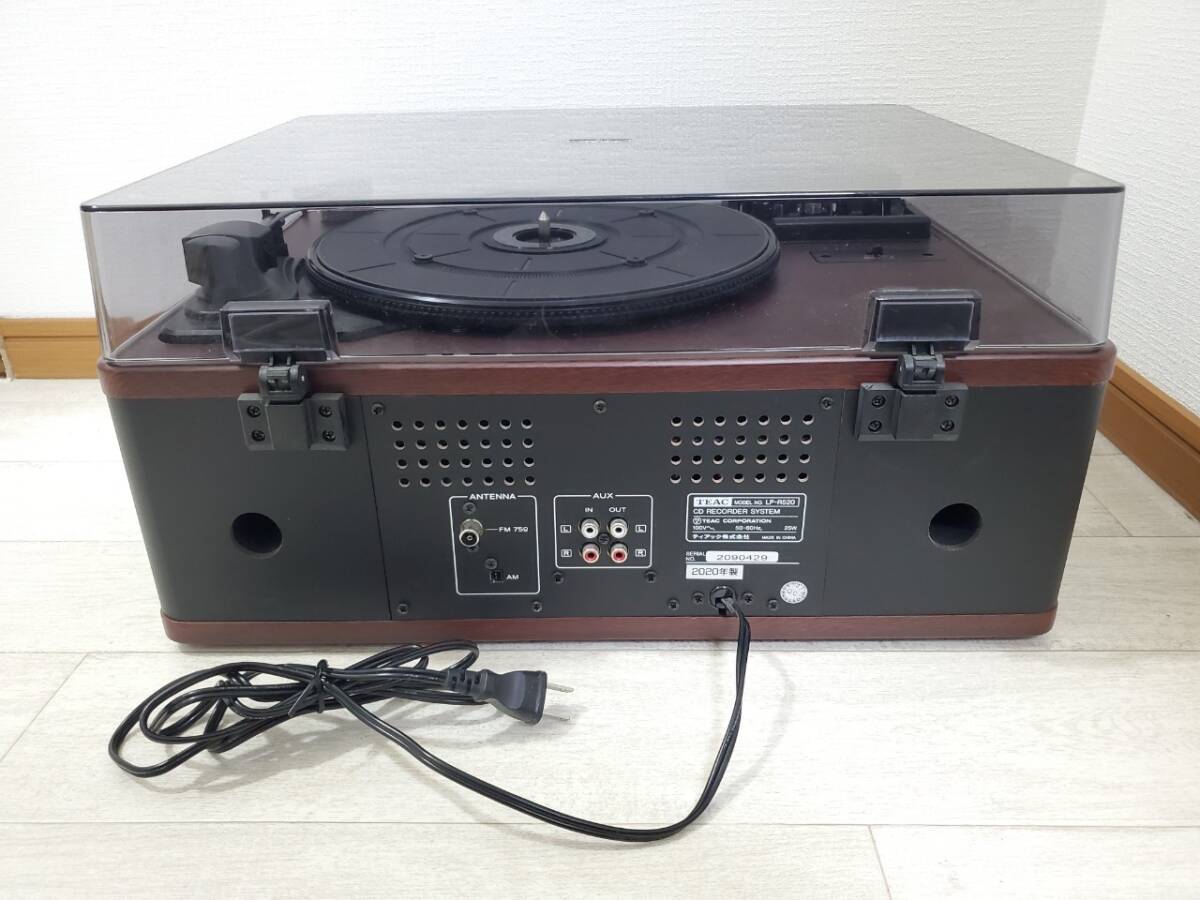 TEAC Teac LP-R520 2020 year made cassette player attaching CD recorder 