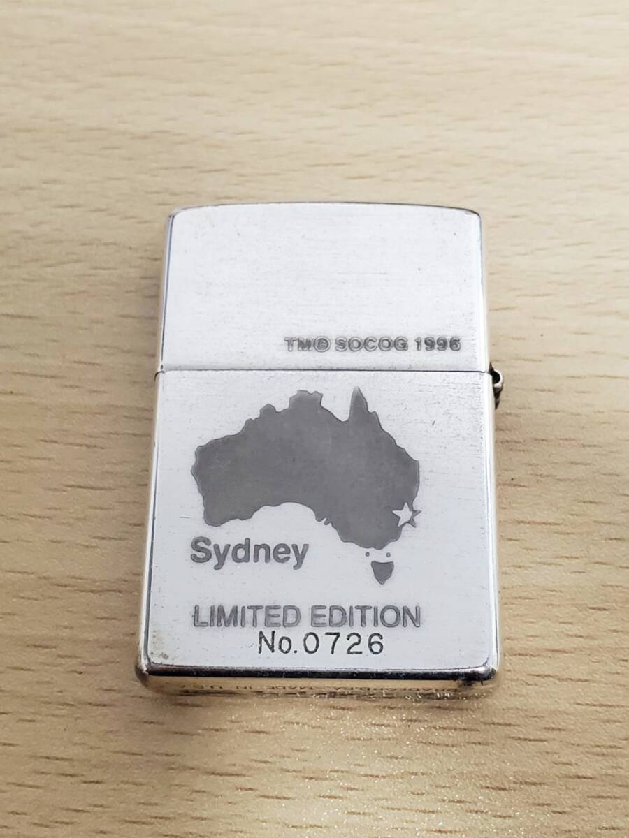 ZIPPO Zippo Sydney2000sido knee SOCOG1996 LIMITED EDITION No.0726 oil lighter 