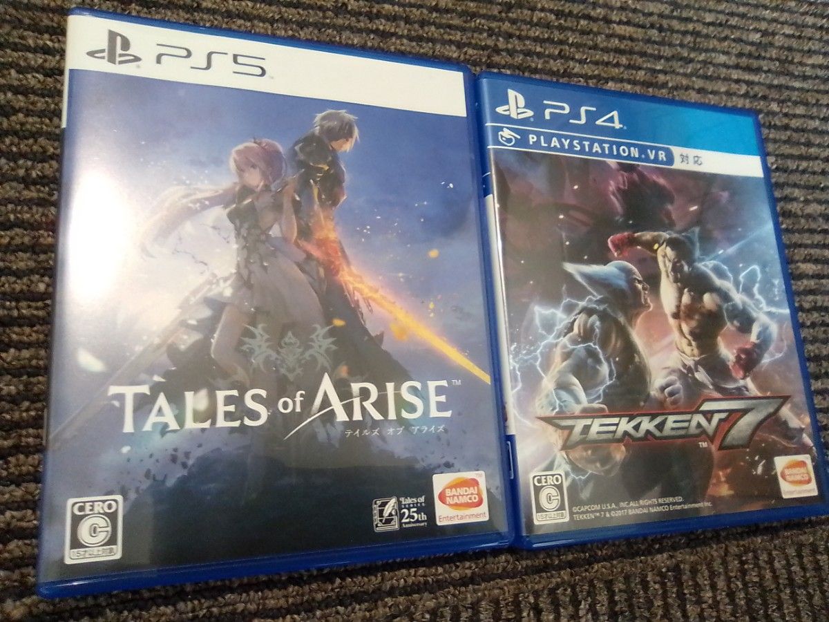 【PS5】 Tales of ARISE とPS4の鉄拳７