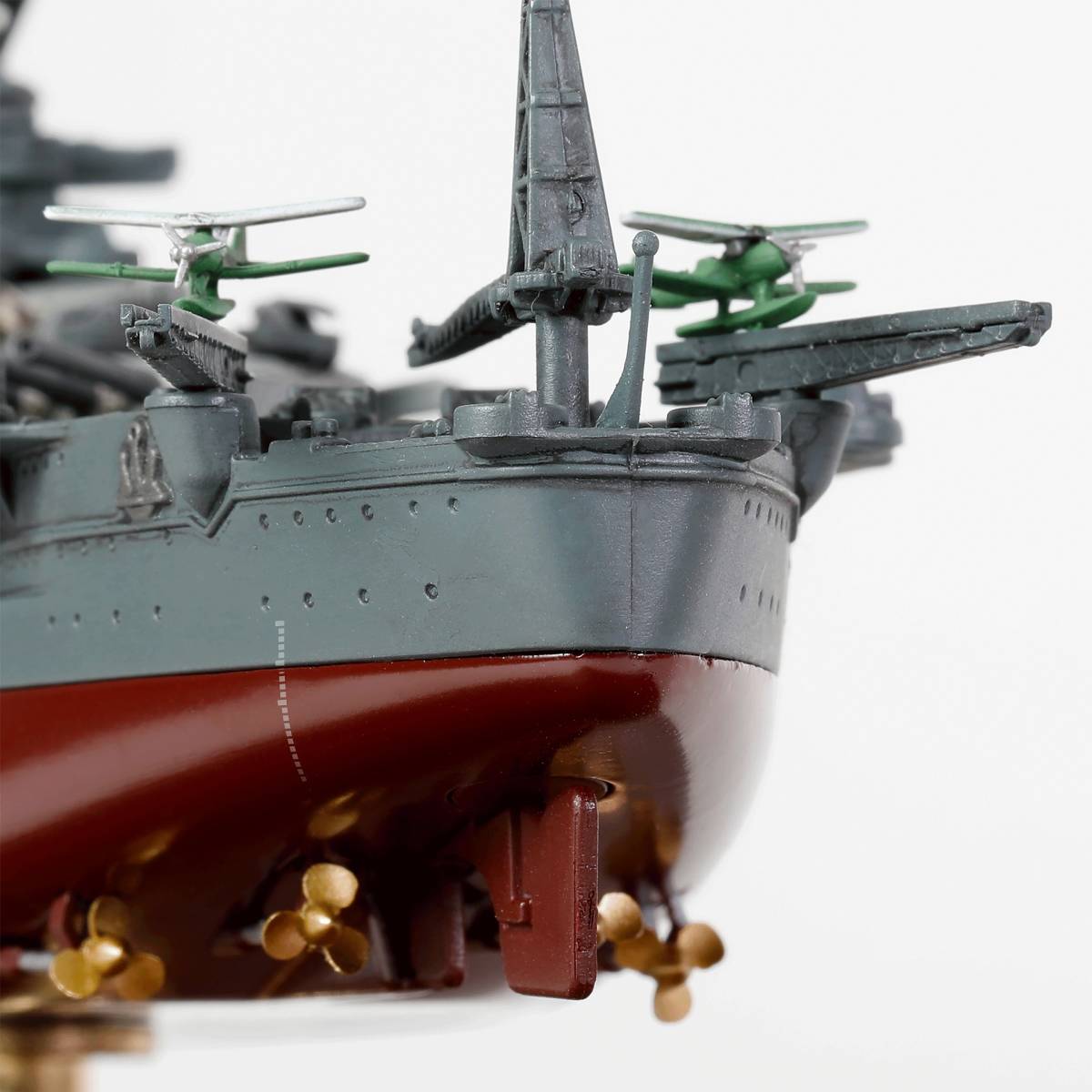 ウォルターソンズジャパン公式アウトレット【1:700 55712 日本海軍 戦艦大和 菊水１号作戦（フルハル仕様）】※パッケージ異なります_画像7