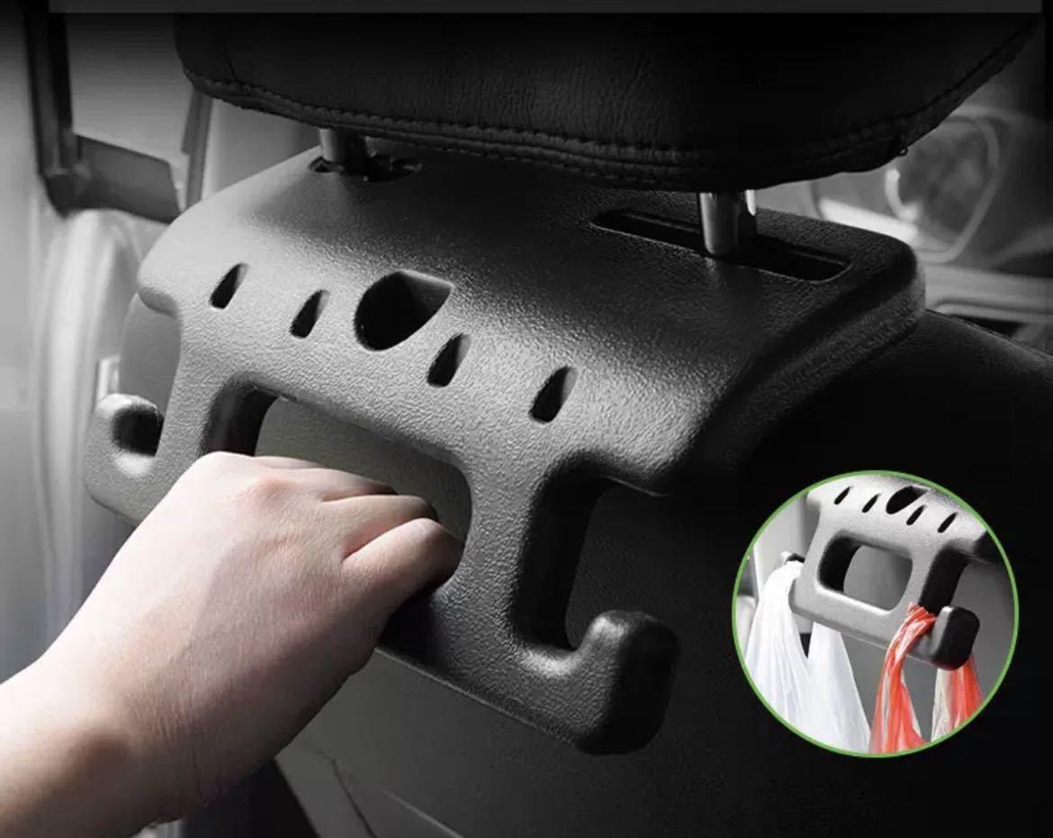  head rest grip assist grip car keep hand hanger head rest handrail grip hook attaching after part seat installation easiness 2 piece set 