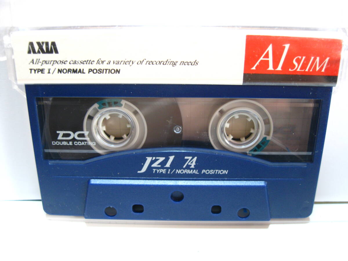 使用済み 中古  カセットテープ 富士AXIA J'Z1 Type1 ノーマル 74分 1本 爪あり No663 スリムケースの画像1