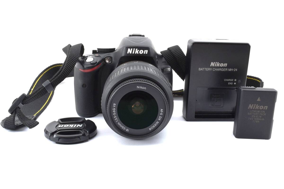 Nikon ニコン D5100 + AF-S DX NIKKOR 18-55mm F3.5-5.6 G VR 3055_画像1