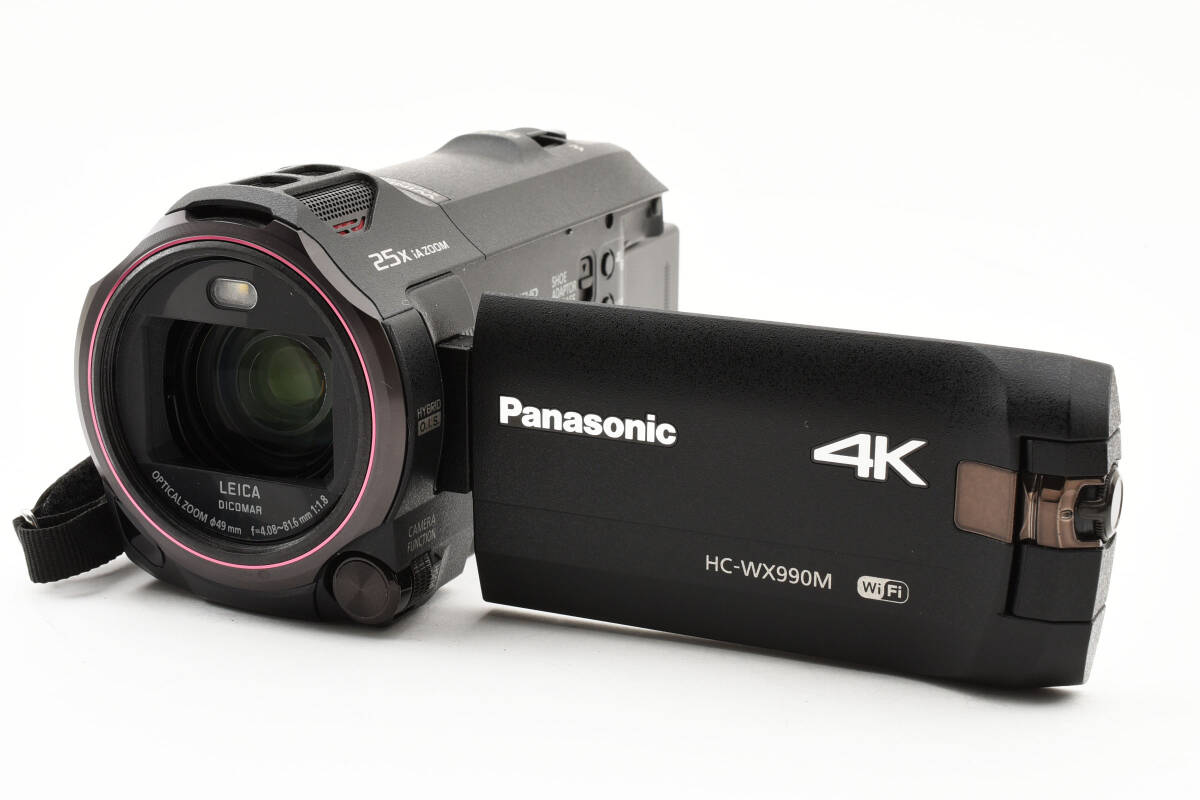 Panasonic パナソニック HC-WX990M 4K デジタル ビデオカメラ 3076の画像3
