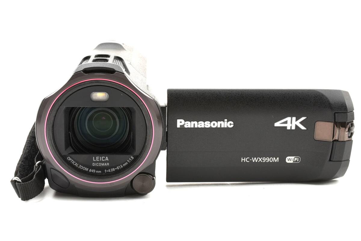 Panasonic パナソニック HC-WX990M 4K デジタル ビデオカメラ 3076の画像4