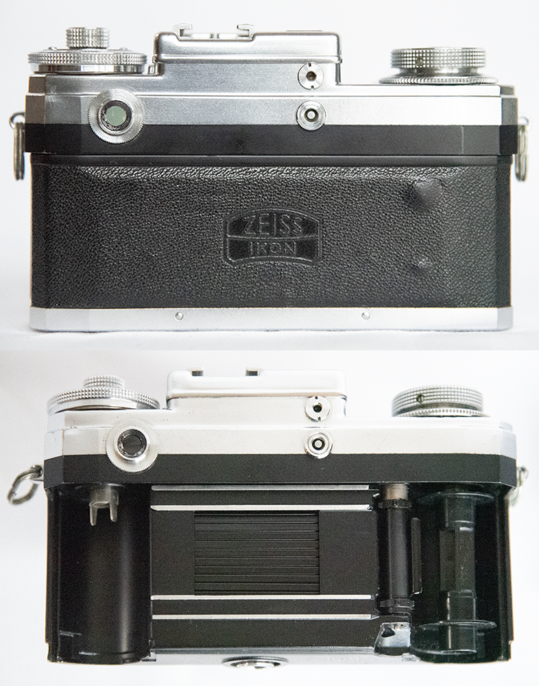  （美品）コンタックスⅢ+ カールツァイス Sonnar 1: 2 f=50mm + ロシア製ターレットファインダー + カメラケース + ストラップの画像9
