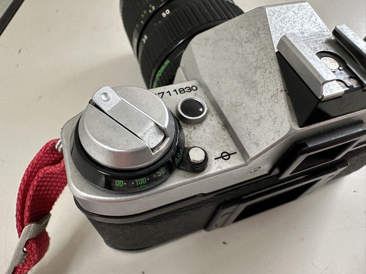 Canon フィルムカメラ AE-1+ Canon Zoom Lens FD 35-70mm 1:4 現状品　ジャンク_画像10