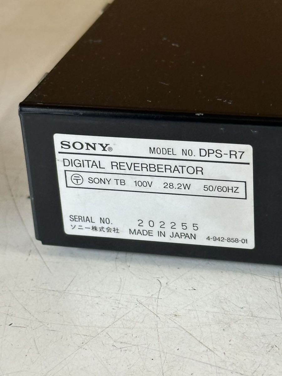 SONY Sony DPS-R7 цифровой Reverb электризация проверка только корпус только 