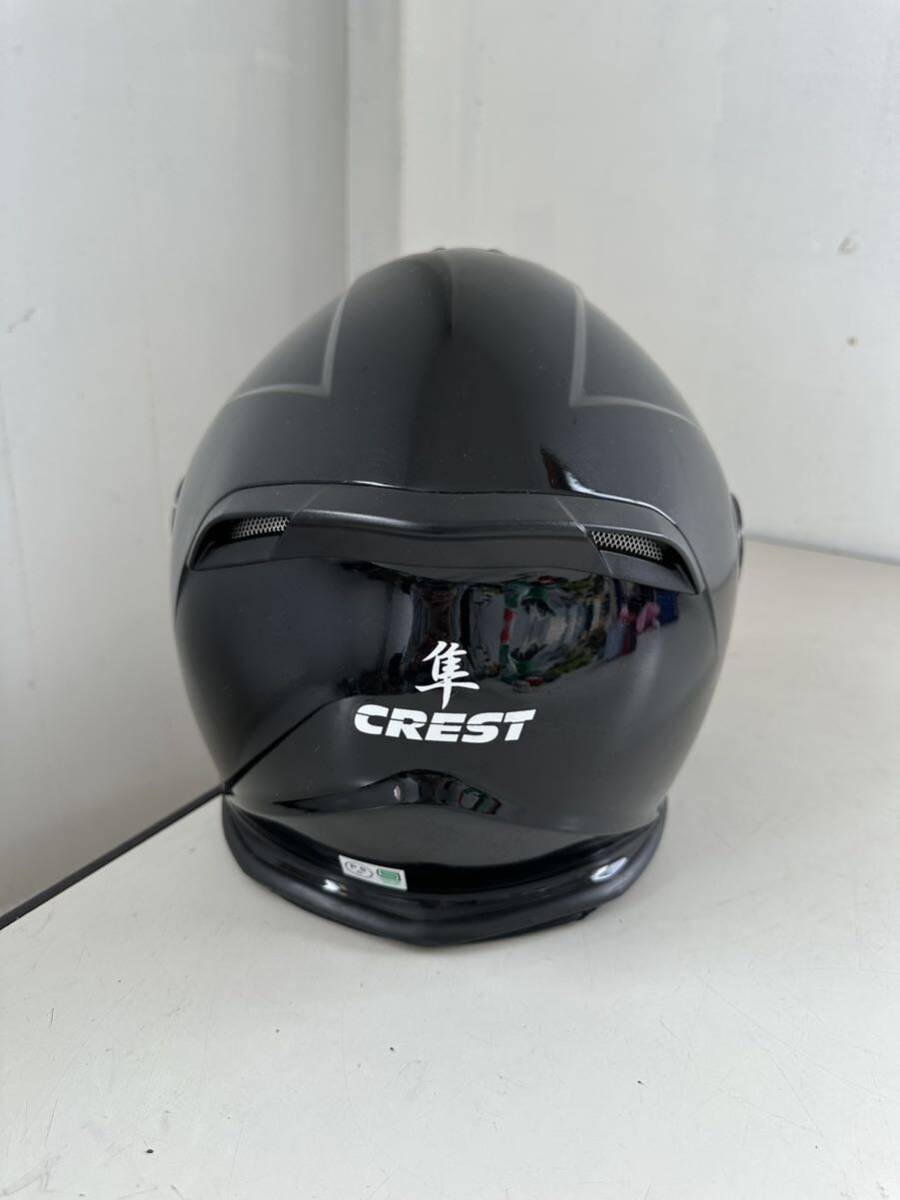 CREST ジェットヘルメット Lサイズ ジャンク_画像6