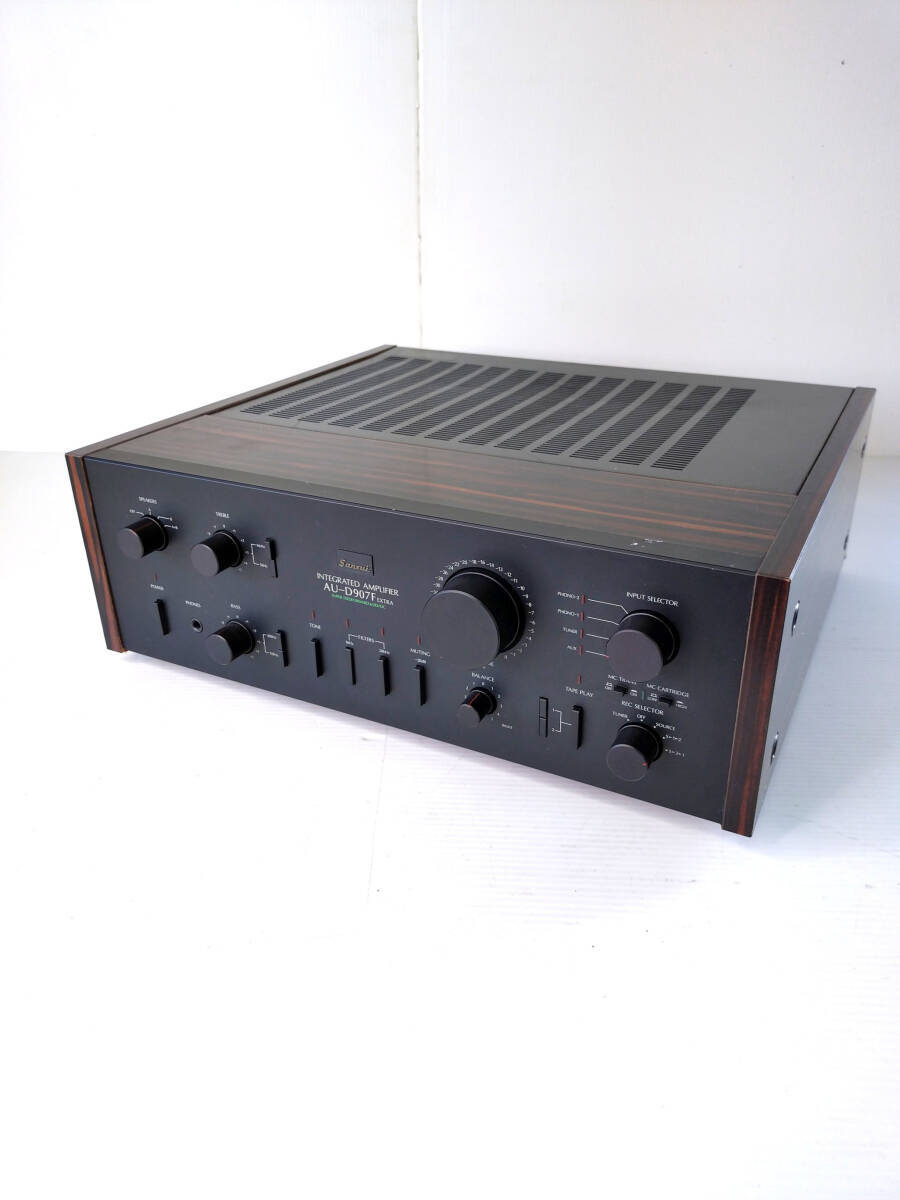 SANSUI Sansui pre-main amplifier AU-D907F EXTRA audio equipment sound equipment amplifier sound out verification settled 