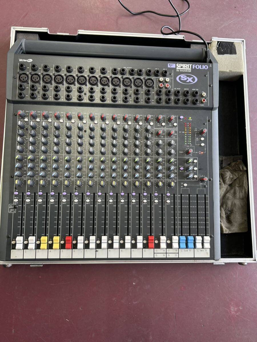 Yahoo!オークション - Soundcraft SPIRIT FOLIO SX アナログ Yahoo!オークション - Soundcraft SPIRIT FOLIO SX アナログ
