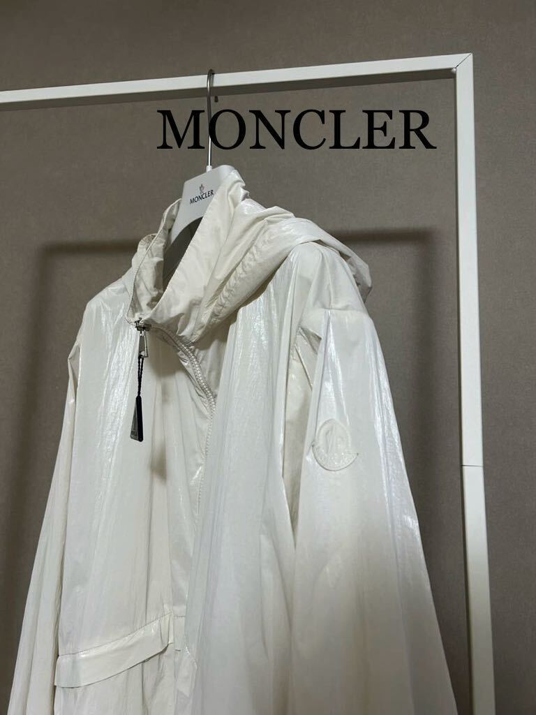 モンクレール★MONCLER★LOUVOIS★フーデッドブルゾン★ロゴワッペン付★2022年★付属品付★正規品★size4★_画像2