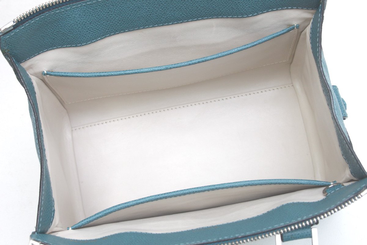 1B463*varek -stroke laValextra* Mini Boston handbag blur - series superior article [ new Poe n]