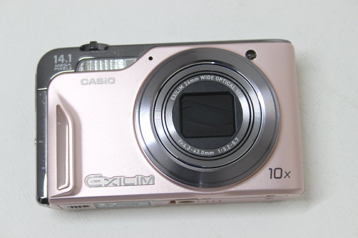 1D372 CASIO カシオ EXILIM コンパクト デジタルカメラ EX-H15 ピンク 動作確認済み【ニューポーン】の画像2