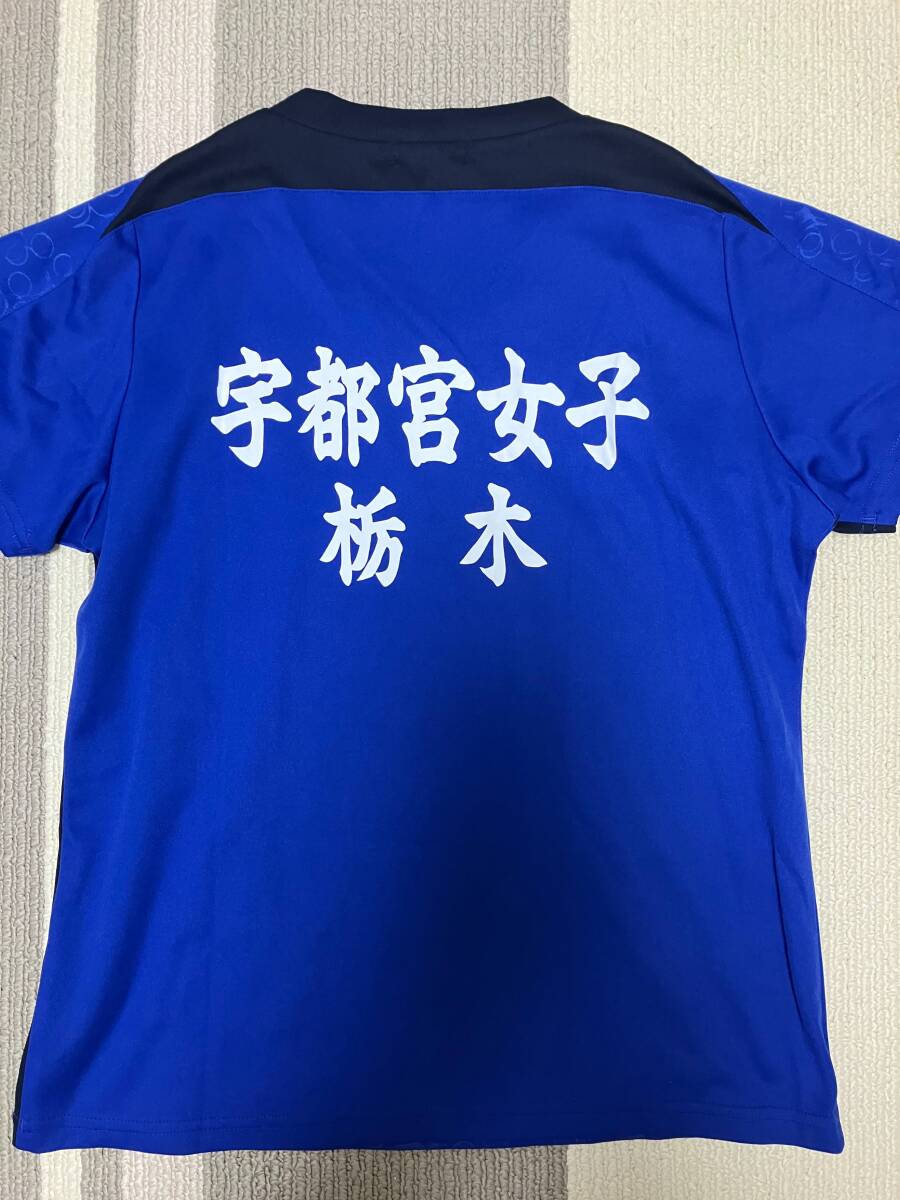  теннис женщина форма Tochigi префектура Utsunomiya женщина средняя школа рубашка * юбка * колпак комплект размер :L