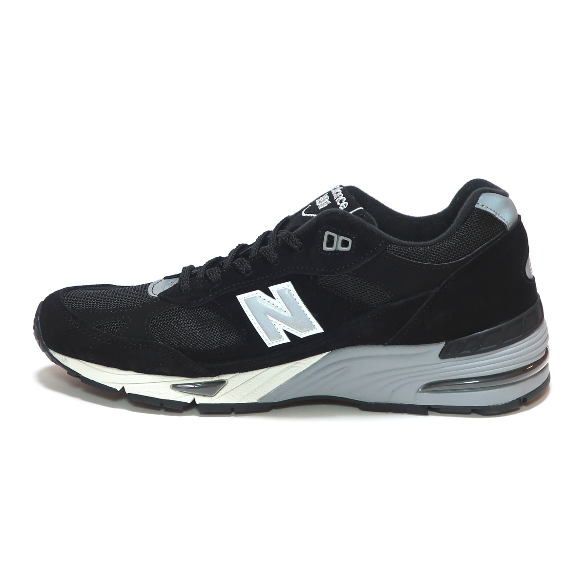 海外限定☆NEW BALANCE M991EKS BLACK SUEDE US11 29cm MADE IN ENGLAND ( ニューバランス M991 ブラック 黒 スエード UK製 )の画像5