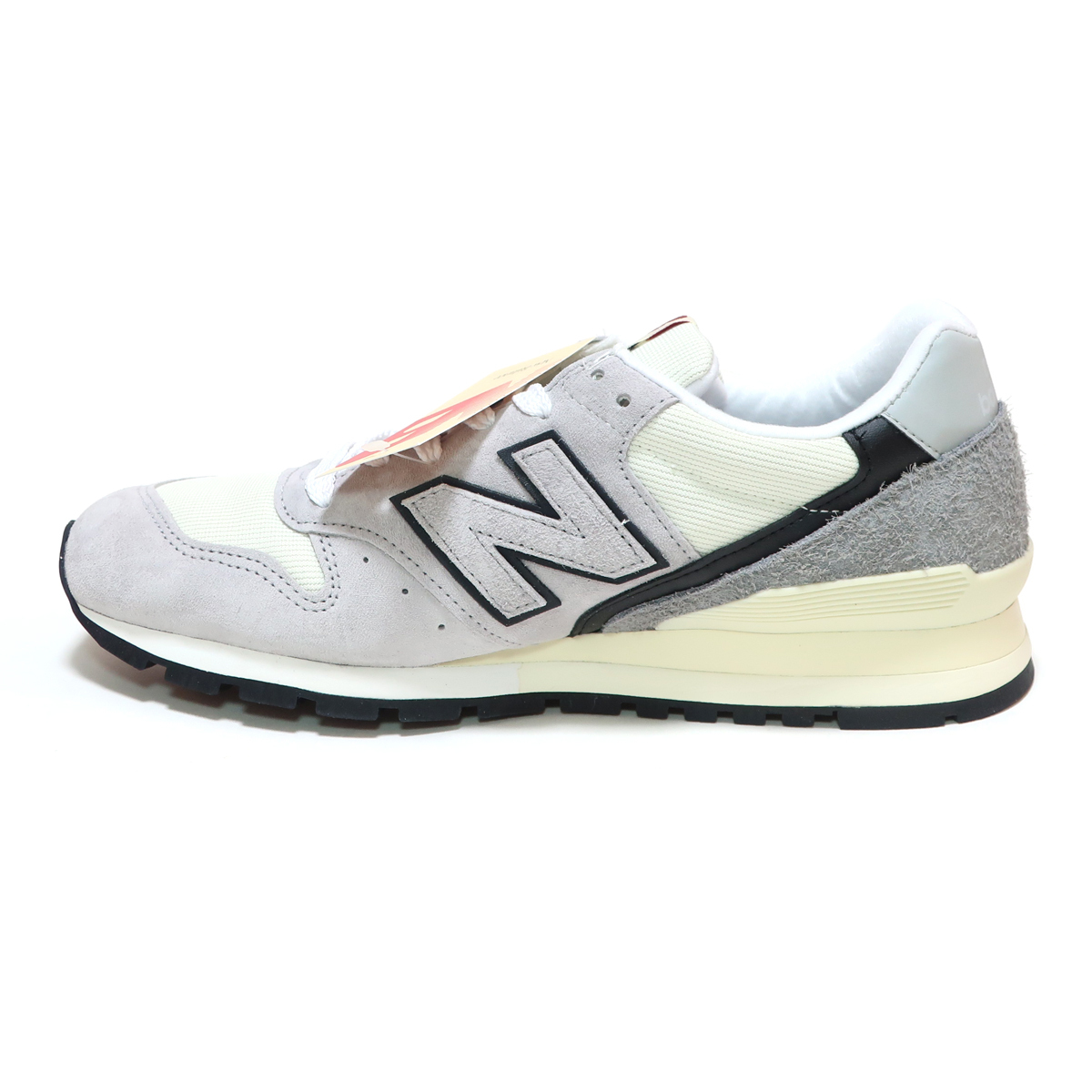 海外限定☆NEW BALANCE U996TG US9 27cm GRAY/BLACK GREY MADE IN USA ( ニューバランス 996 グレー ブラック スエード アメリカ製 )_画像5