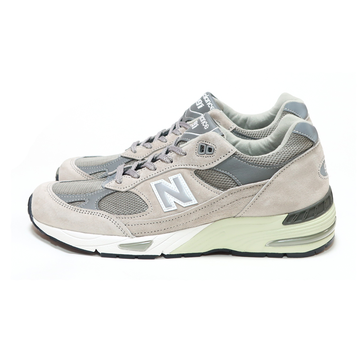 NEW BALANCE M991GL GRAY GREY SUEDE MADE IN ENGLAND US8.5 26.5cm ( ニューバランス M991 グレー スエード UK製 )_画像2