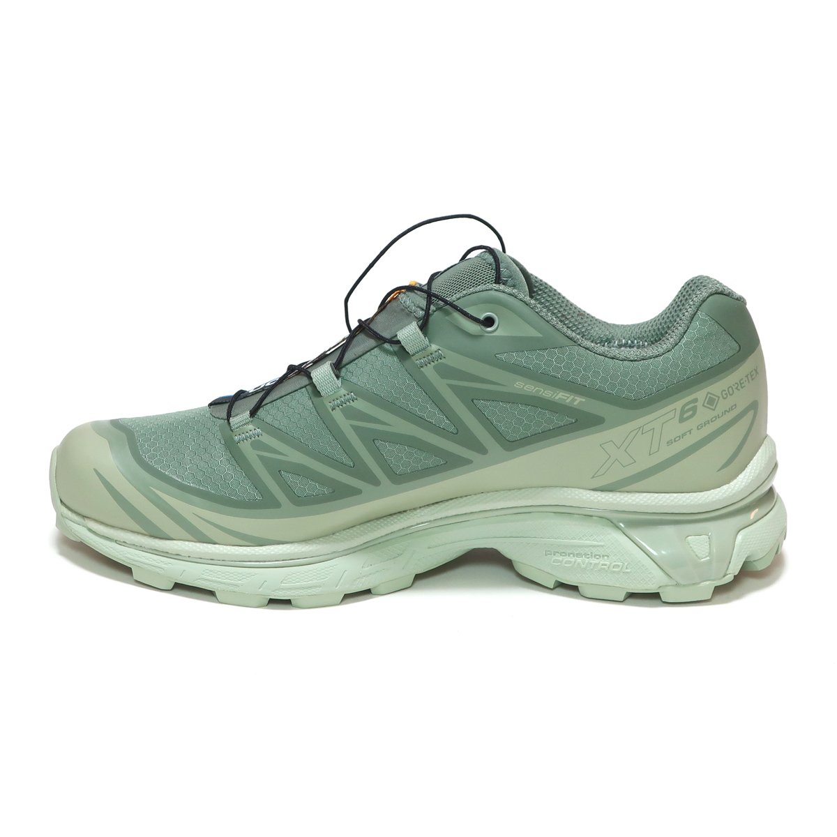 SALOMON XT-6 GTX DESERT SAGE/LILY PAD/LAUREL WREATH US9 27cm L47292000 GORE TEX サロモン ゴアテックス 防水 スニーカー カーキ_画像5