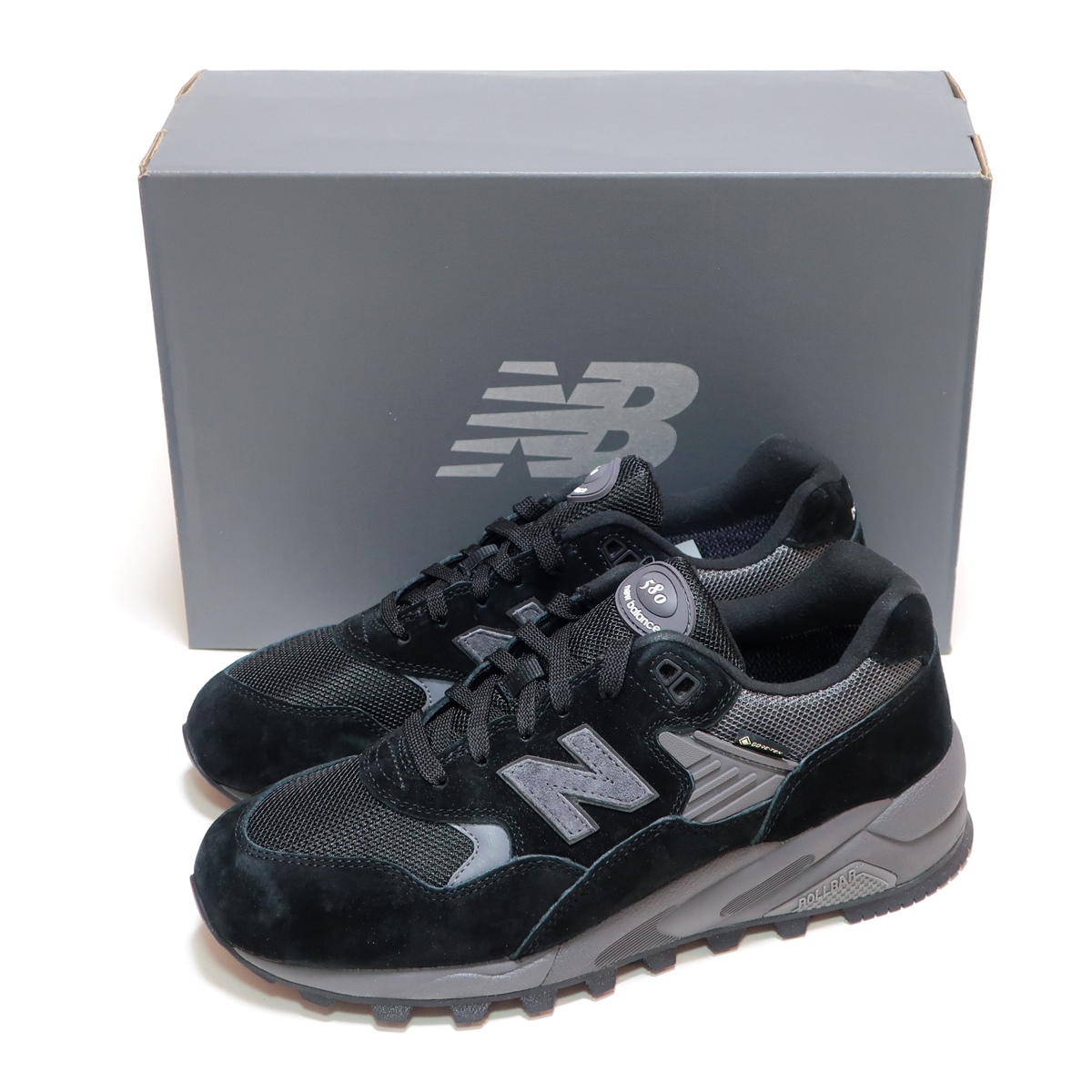 NEW BALANCE MT580RGR US11 29cm GTX GORE TEX ( ニューバランス 580 ゴアテックス 防水 スエード ブラック 黒 )_画像1