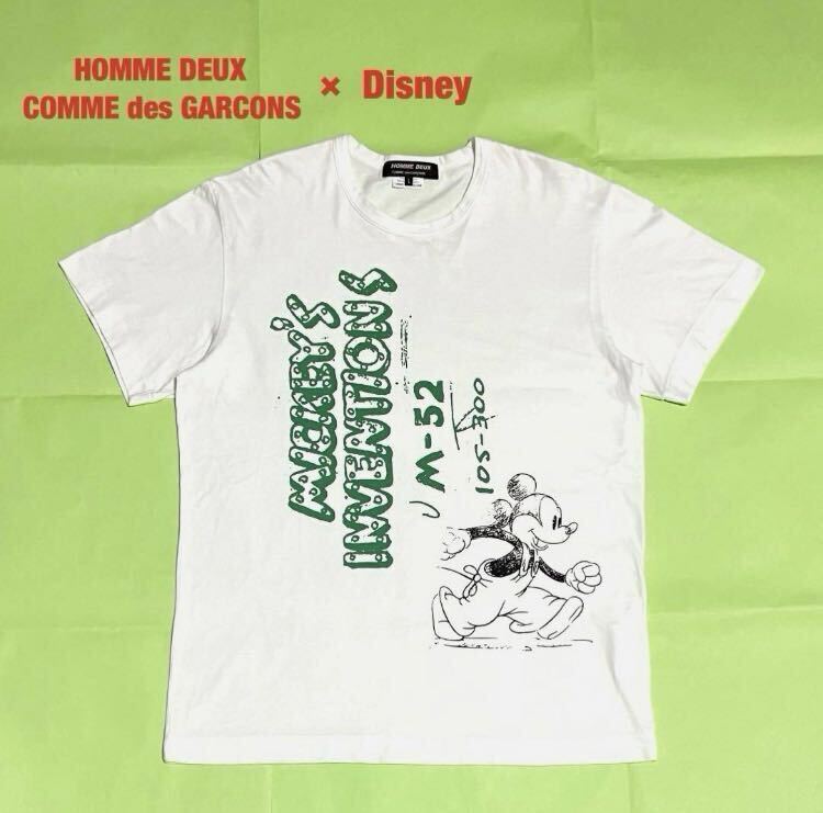 HOMME DEUX COMME des GARCONS×Disney コラボTシャツ ミッキー HOMME DEUX COMME des GARCONS×Disney コラボTシャツ ミッキー