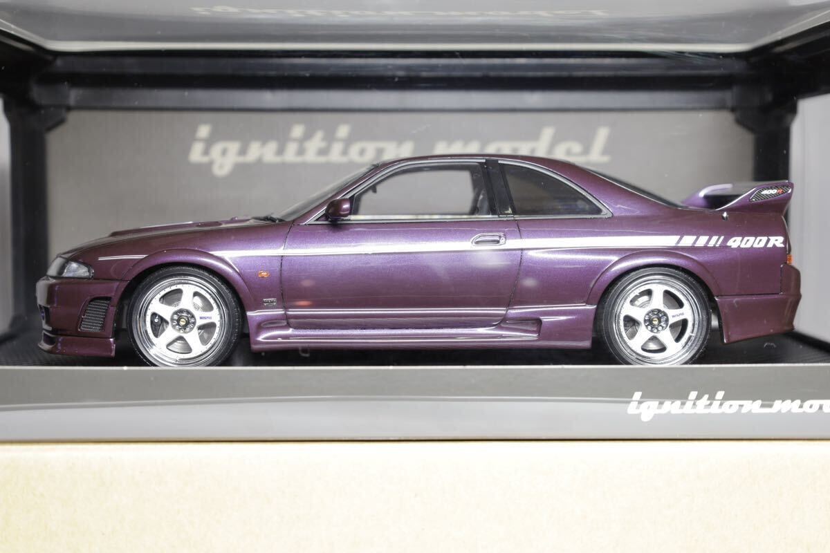 IG2255 1/18 Nismo R33 GT-R 400R Midnight Purple イグニッションモデルの画像4