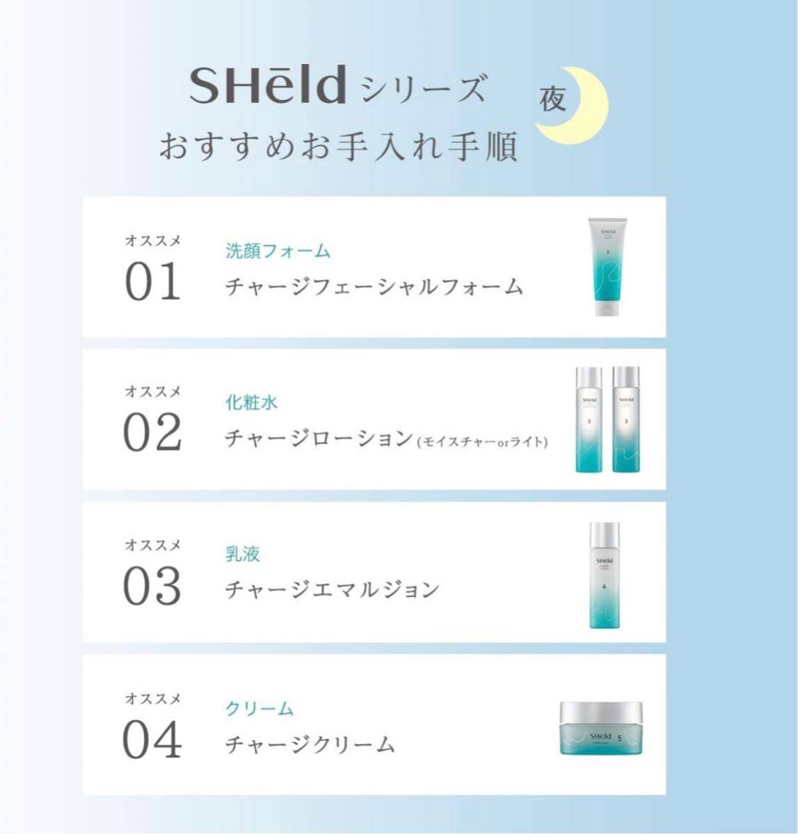 SHeld チャージ 夜用美容液 ランキング ハリ シワ ナイト ケア たるみ 保湿 フェイスマスク エイジングケア(セラム)_画像7