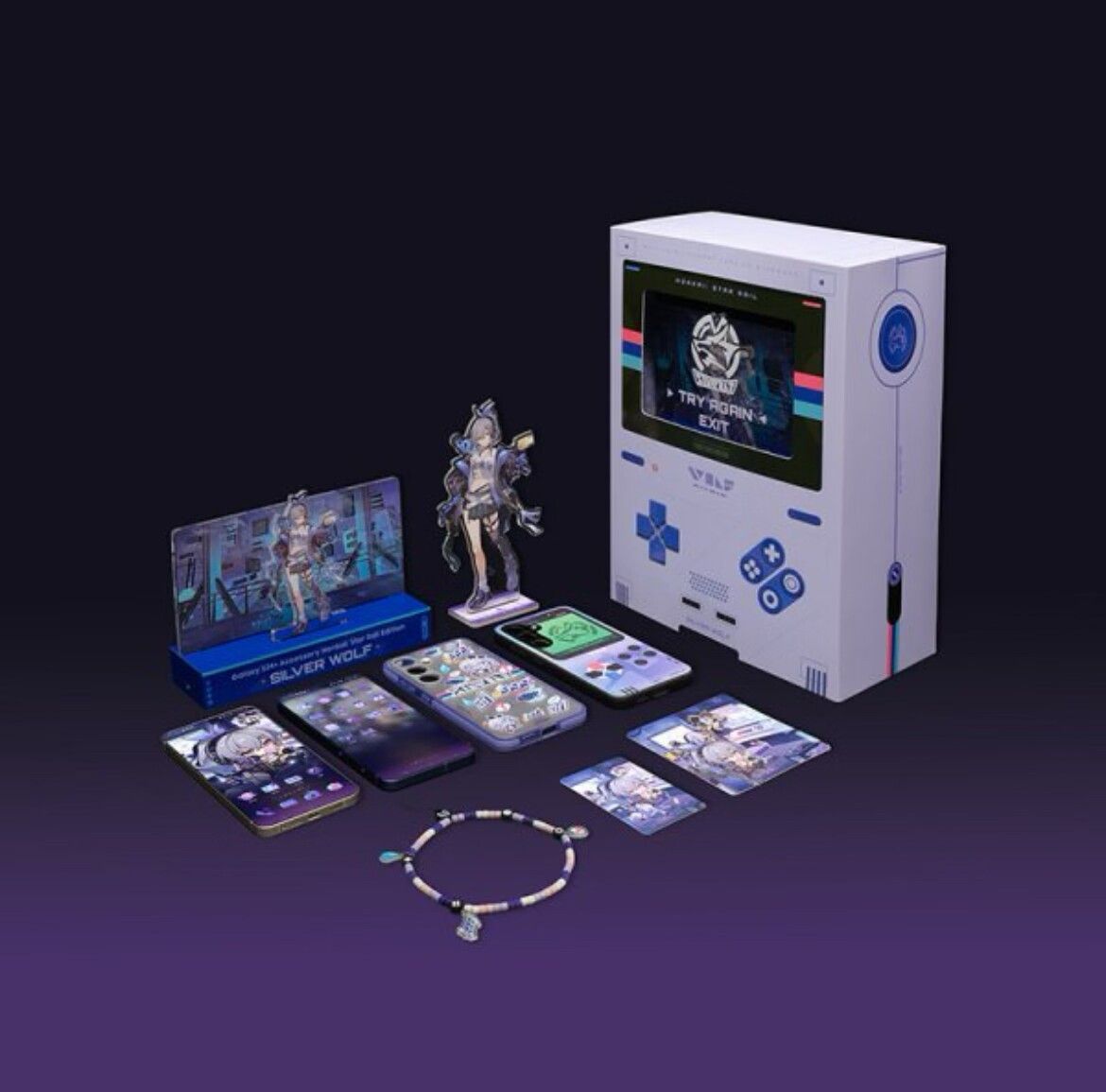 崩壊スターレイル 銀狼エディション 韓国サムスン限定 S24+ 崩壊スターレイル 銀狼エディション 韓国サムスン限定 S24+