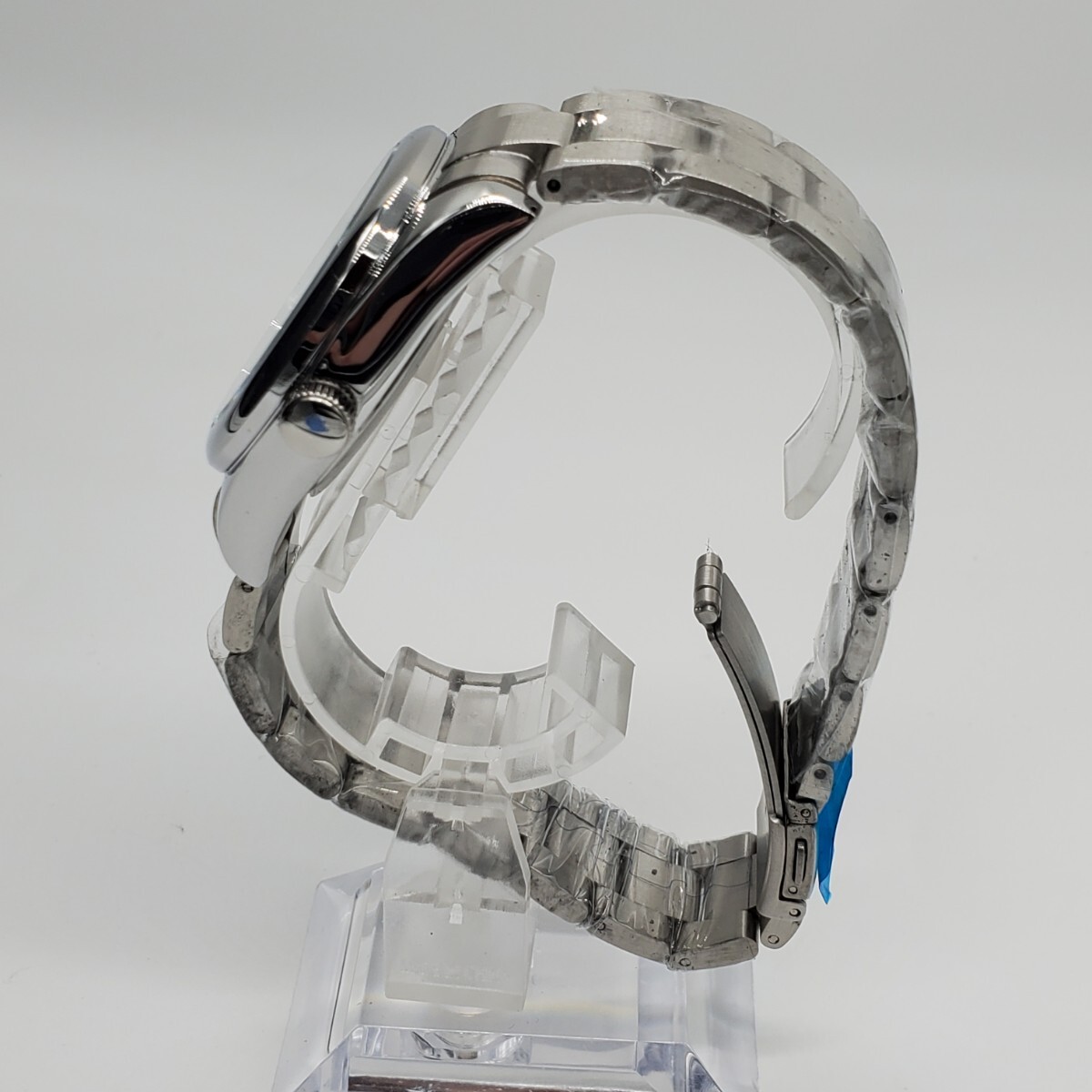 新品 AKNIGHT ターコイズブルー メンズ腕時計 クォーツ式の画像4