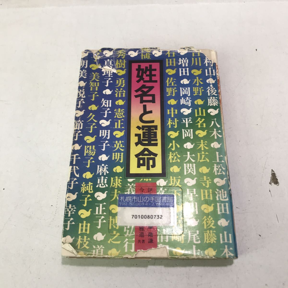 F09▲ 姓名と運命　伊藤晴康.今井大艦.山藤敞謙.ハヤシ雅道/著　1978年4月初版発行　修学社　▲240422_画像1