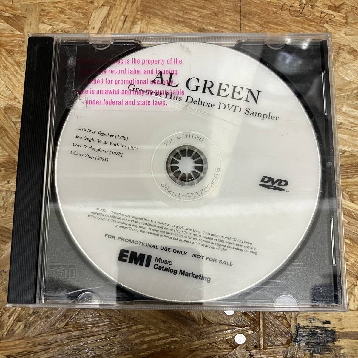 シ● HIPHOP,R&B AL GREEN - GREATEST HITS DELUXE DVD SAMPLER DVD 中古品_画像1
